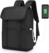 SUIKIHUM Rucksack Backpack for Men Women, Medium Casual Daypack Weekender Bags Lightweight TSA-Ap...