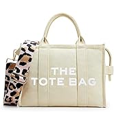 The Tote Bag For Women,Womens Tote Bags with zipper,Canvas Tote Purse Can shoulder/crossbody,Hand...