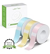 NELKO Genuine P21 Label Maker Tape, Adapted Label Print Paper, 12x40mm (0.47
