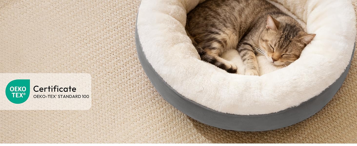 round cat bed