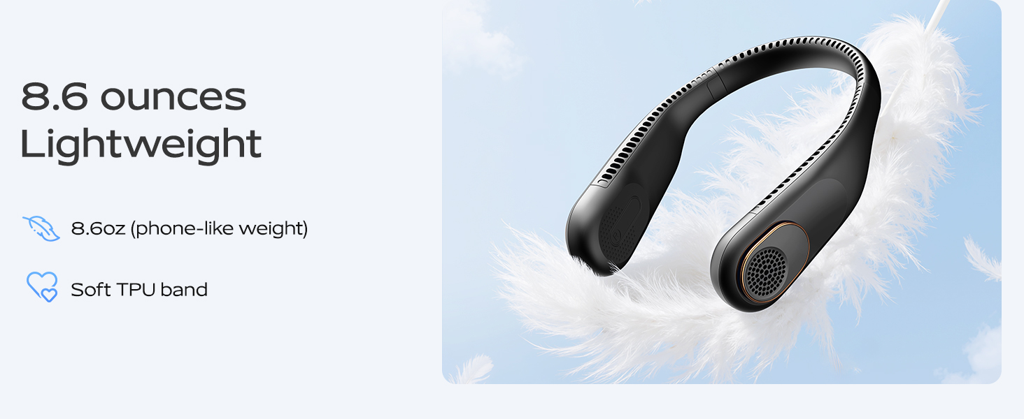 hand free portable neck fan;small air conditioner; travel fan; portable fan;