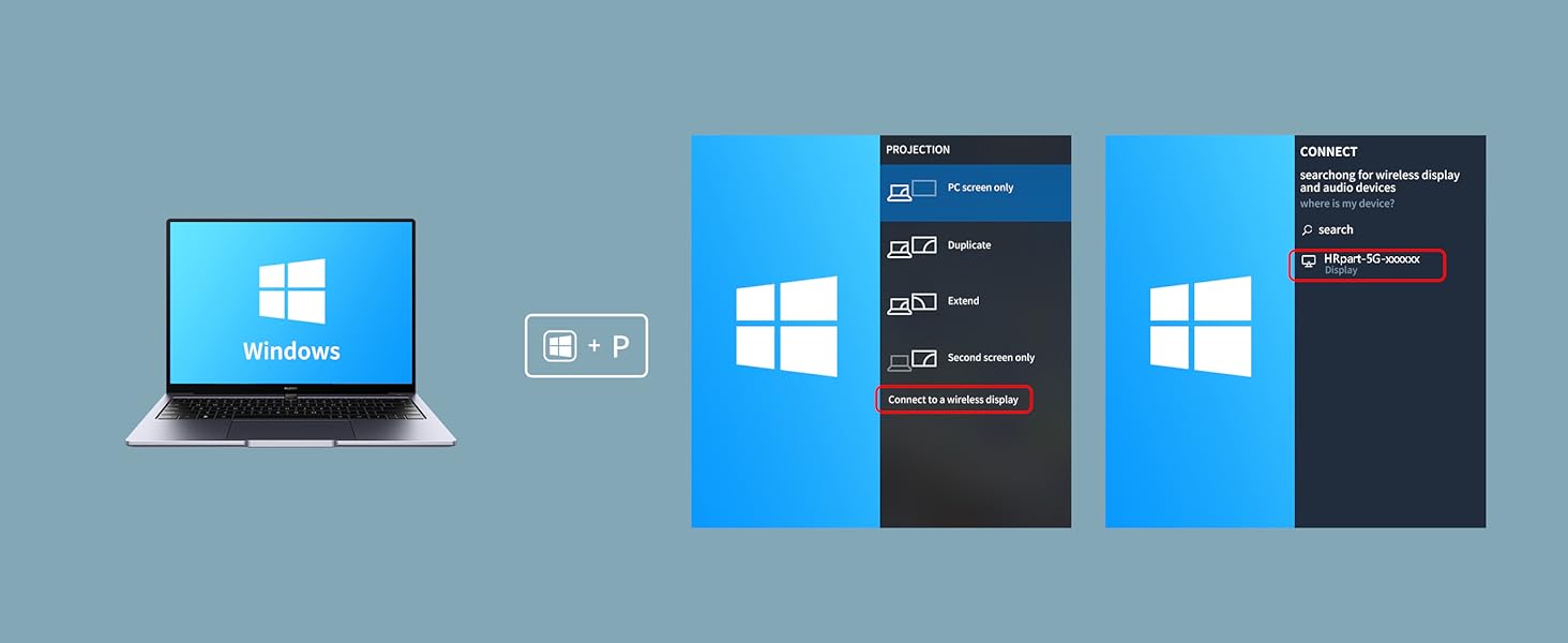 Windows Mirror Connection