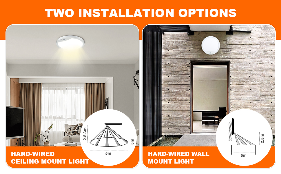 motion sensor ceiling lights