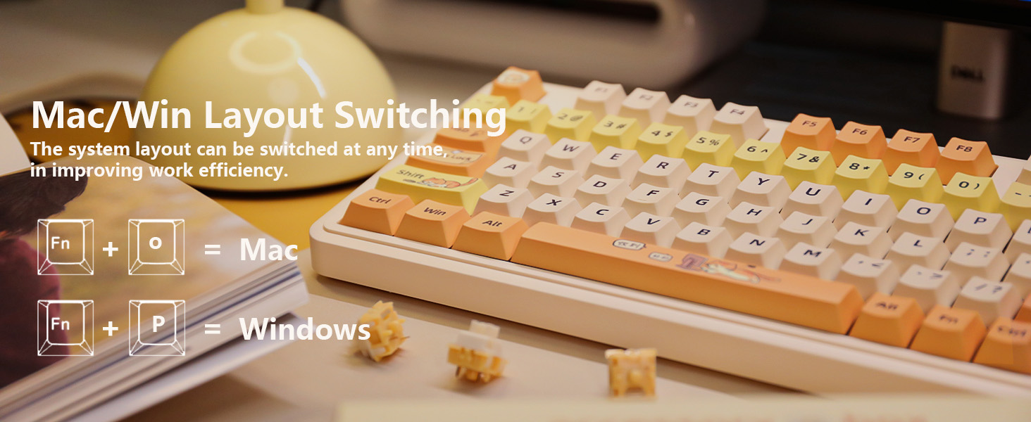AUSDOM 98PRO Wireless Mechanical Keyboards