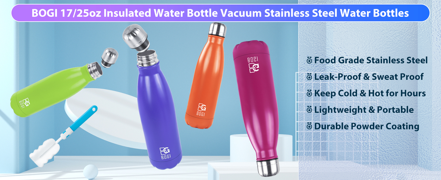 insulated water bottle