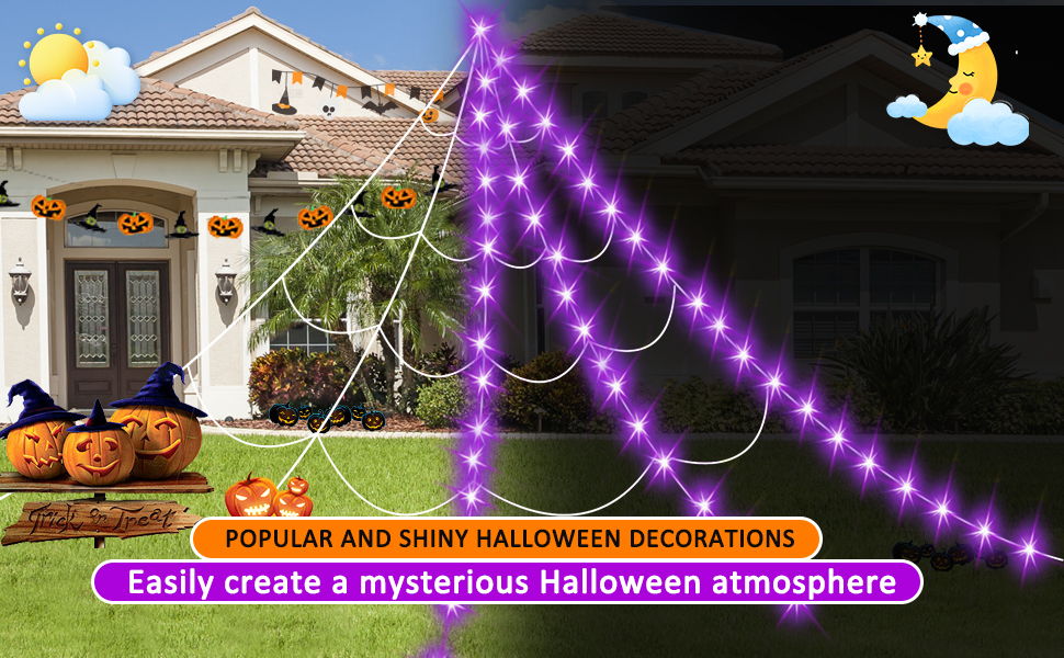 Spider Web Lights