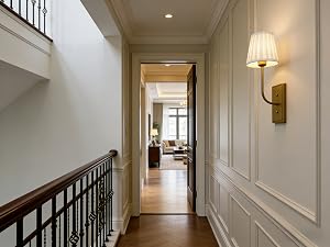 JiMuBeam White Pleated Fabric Wall Sconces