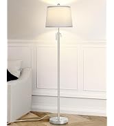 JUNNAI Floor Lamp for Living Room,Adjustable Height Standing Lamp,Dimmable Modern Floor Lamps for...