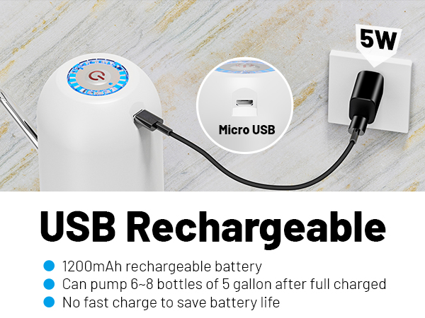Electric Drinking Water Jug Pump