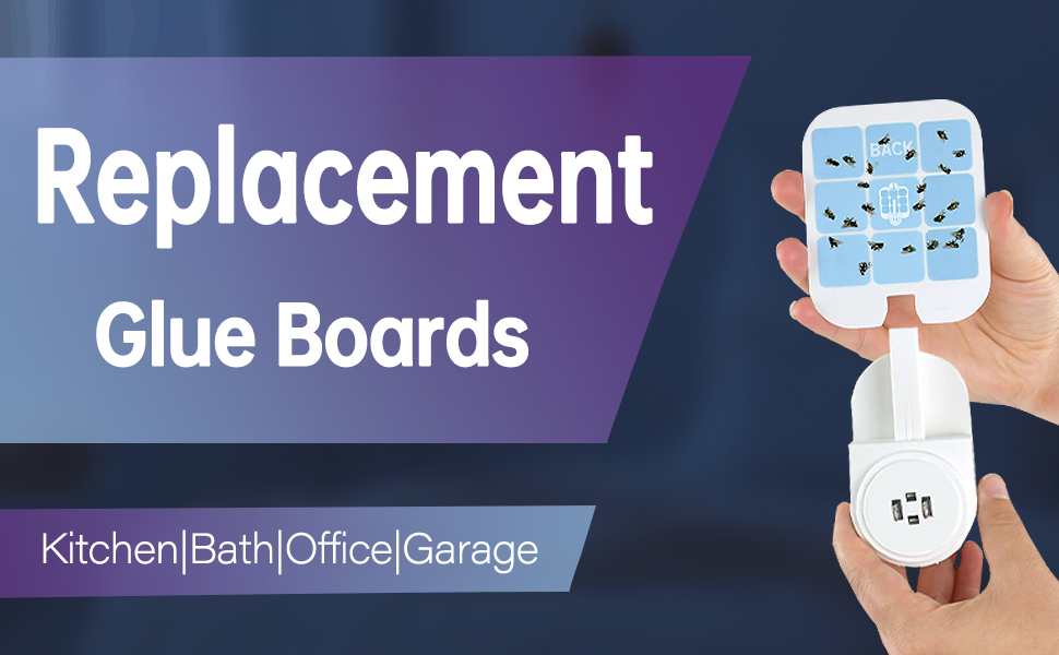 10 Pack Replacement Glue Boards for Dynatrap DT3005W Dot and SH502