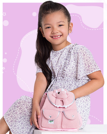Handy small toddler backpack with stuffed animal toy - cool toddler gift