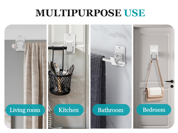 curtain rod holders