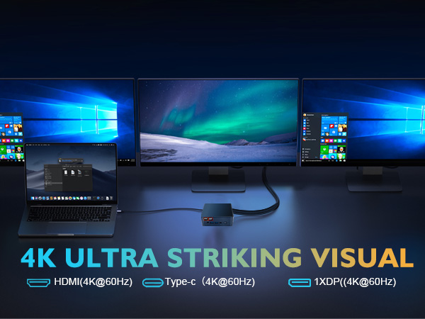 SUPER A+ N7P 4K triple Display