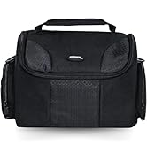Ultimaxx Large SLR/DSLR Camera Deluxe Padded Gadget Bag/Carrying Case with Shoulder Strap for Son...
