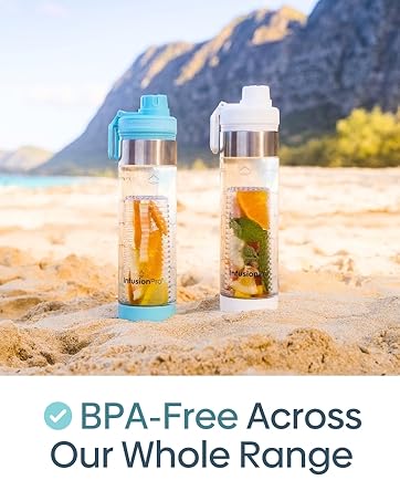 More Flavor more nutrients fruit stays submerged dtronger infuser flavor leak proof easy to clean