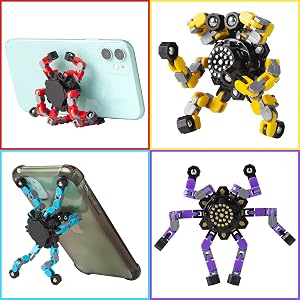 Transformable Fidget Spinners