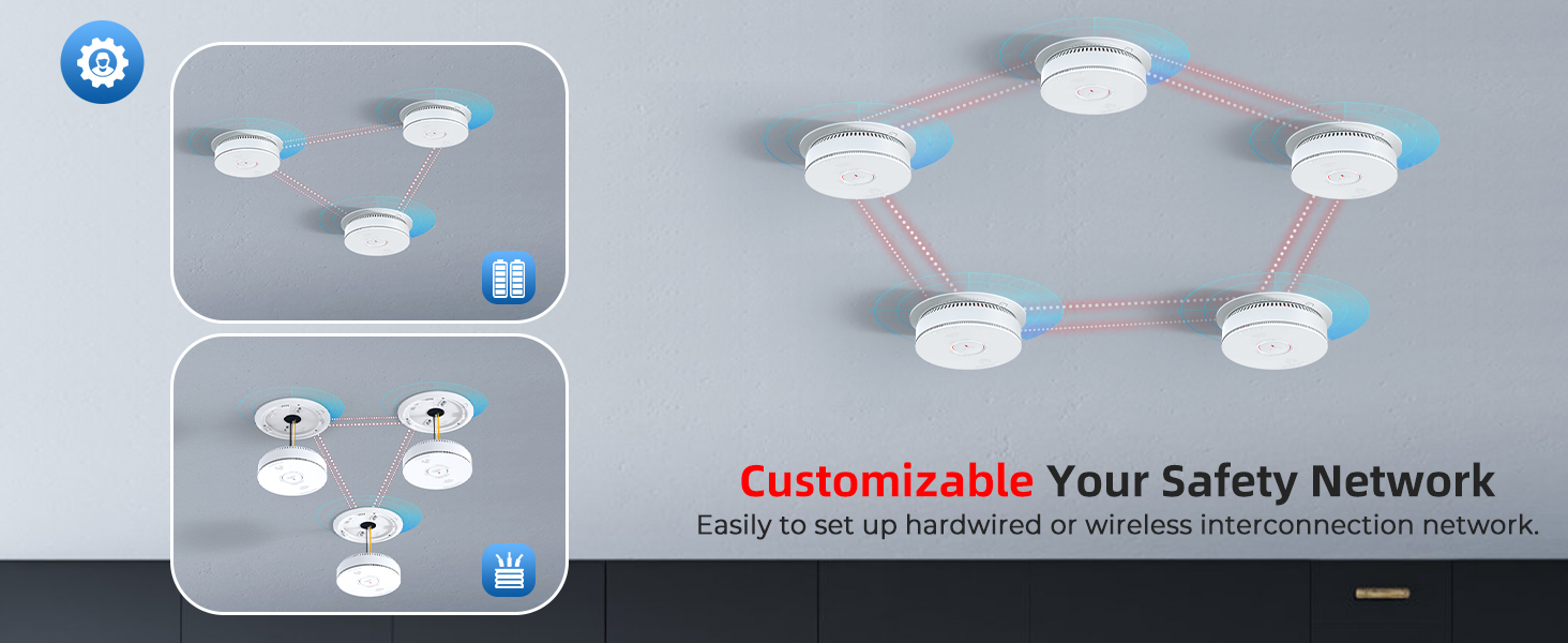 smoke detector hardwired
