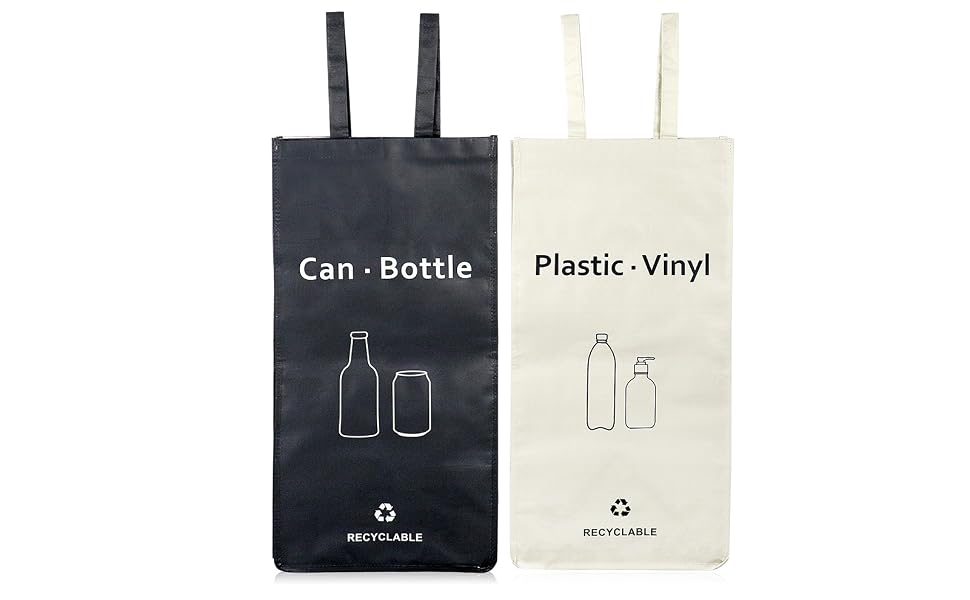 Separate Recycling Waste Bin Bags