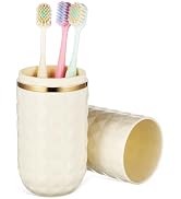 Beaupretty Toothbrush Cup Travel Toothbrush Holder Portable Toothpaste Storage Holder Bathroom Mo...