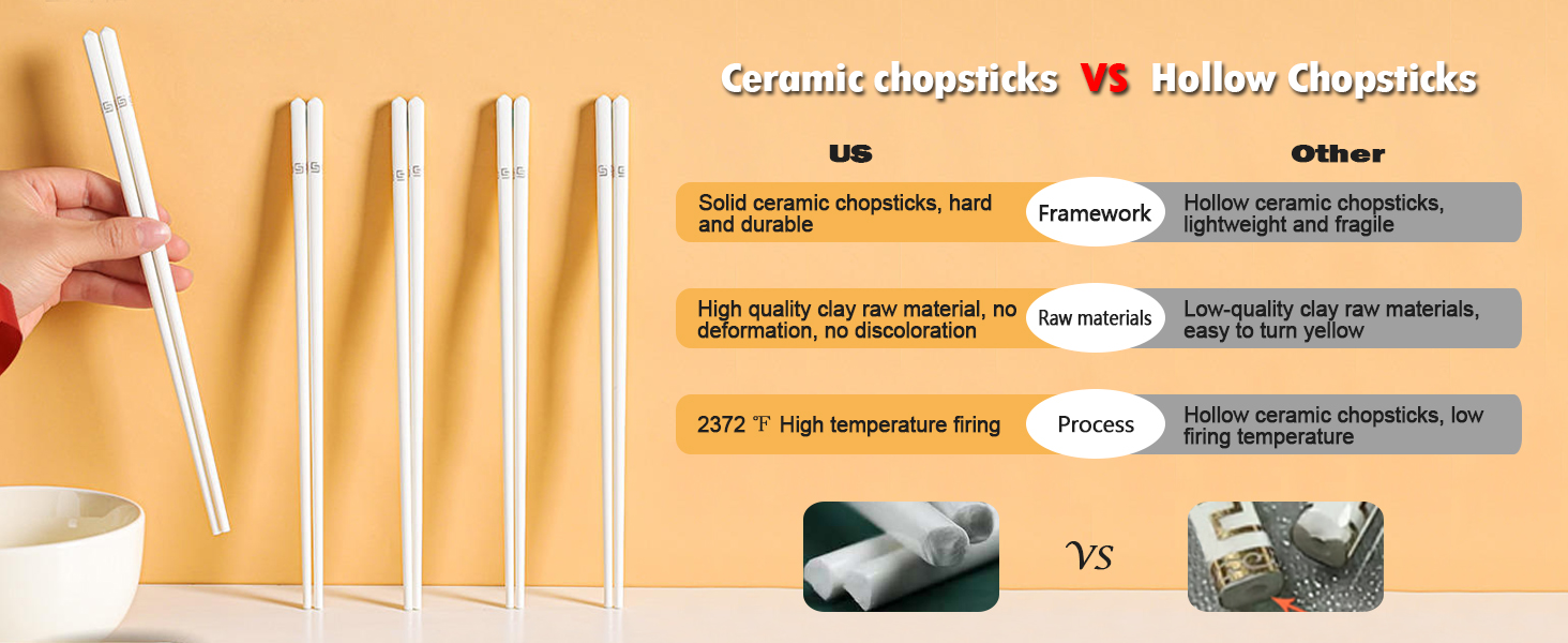 dishwasher safe ceramic chopsticks