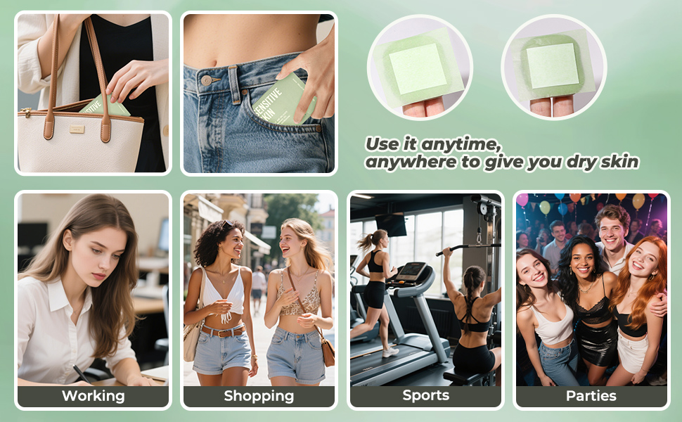 blotting papers is suitable for all occasions