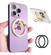 Magnetic Phone Ring Holder for MagSafe - Allengel Magnetic Phone Ring Holder Stand, Adjustable Ki...