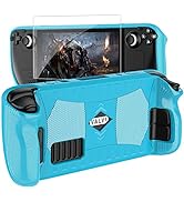 Upgraded Protective Case for Steam Deck with Screen Protector, YUANHOT Soft TPU Protector Cover A...