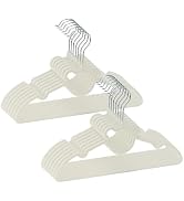 GoodtoU Kids Velvet Hangers 50 Pack - Baby Hangers for Toddler Infant Childrens Small Child Nurse...