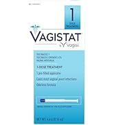 Vagistat 1 Day Single-Dose Yeast Infection Treatment for Women, Antifungal Ointment Helps Relieve...