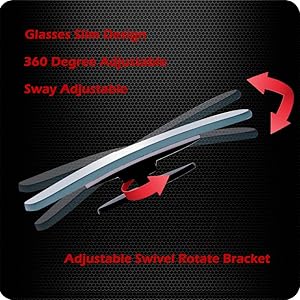 Ampper Square Blind Spot Mirror