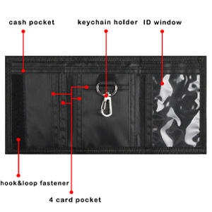 sport wallets teenager wallet trifold mini wallet under 10 dollars