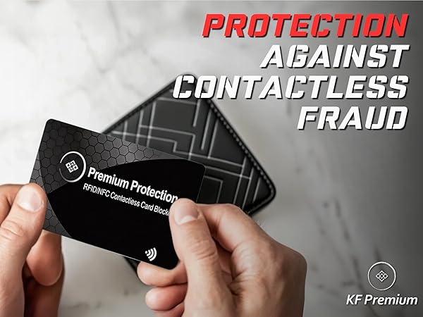 RFID/NFC Anti-Theft Blocking Fraud Protective Cards