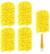 KEEPOW 4 Pieces Reusable Duster Refill, 360° Heavy Duty Duster Pads Refills, Compatible with Swif...