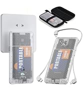 10000mAh Portable Charger,Q Slim USB C Power Bank,5 Output 2 Input 20W Travel External Battery Pa...