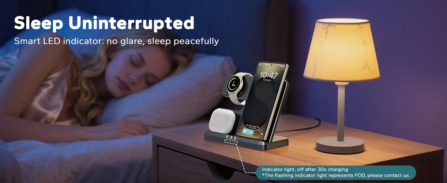 3in1 wireless charger for Android