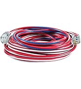 Southwire 2548SWUSA1E 50-Foot Contractor Grade 12/3 with Lighted End American Made SJTW Extension...