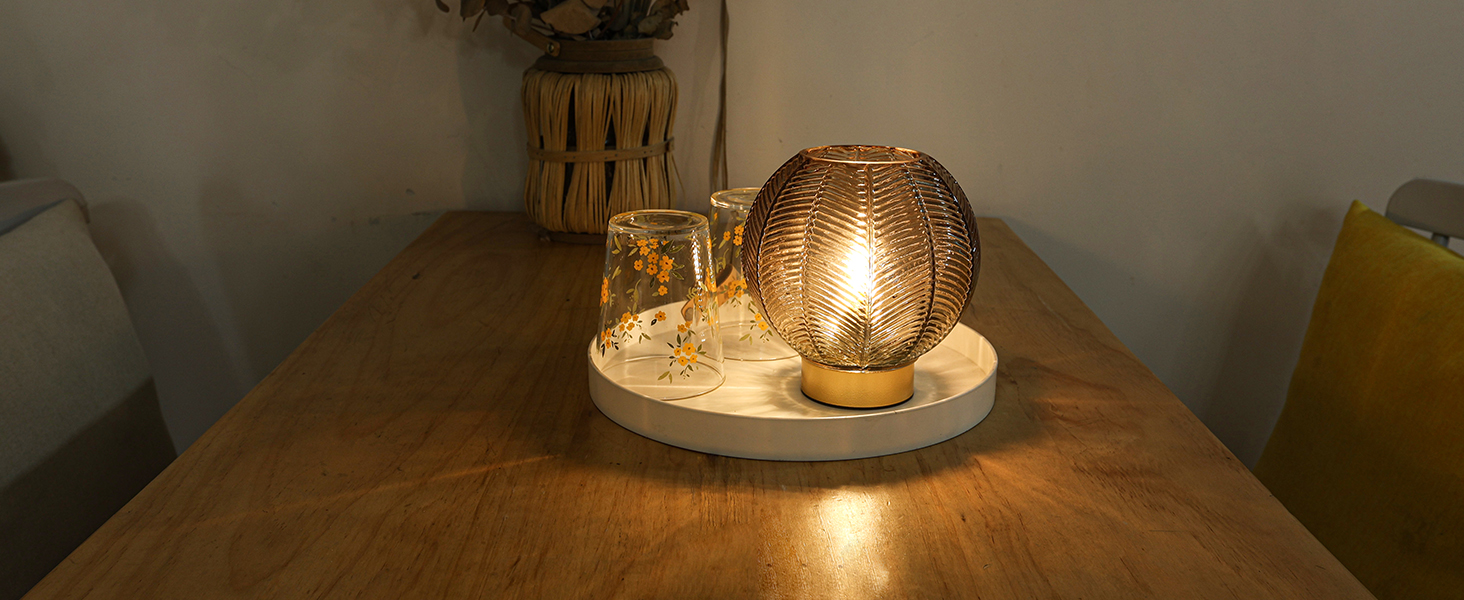 Battery Operated Table Lamp with Timer