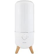 Homedics Ultrasonic Humidifier, Bedrooms and Home Offices, 0.97-Gallon Tank, 45-Hour Runtime, Vis...