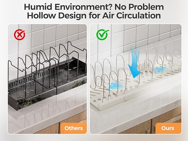 pot and pan organizer for under cabinet