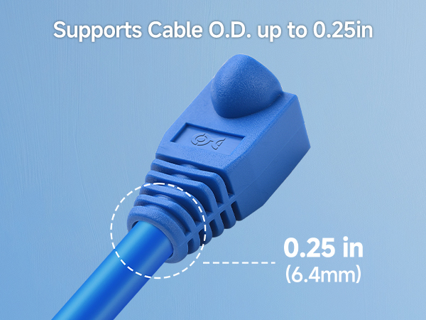 Cat6 / Cat5e RJ45 Strain Relief Boots