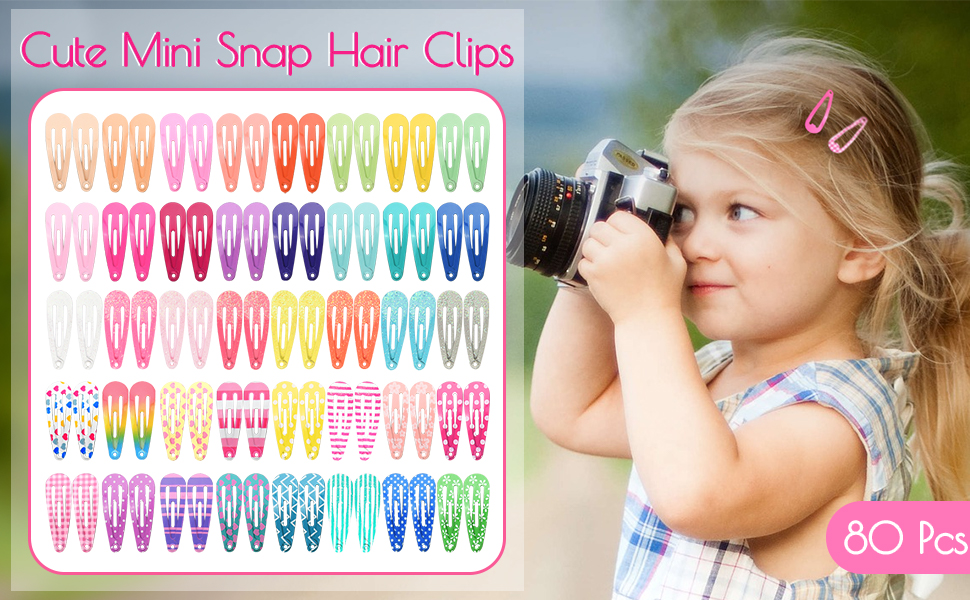 mini hair clips for toddlers