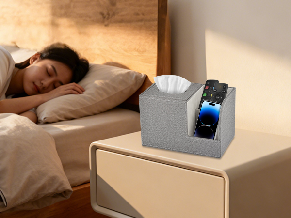 XNONE PU Leather Tissue Box Cover