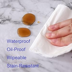 Liquid Proof & Stain Resistant