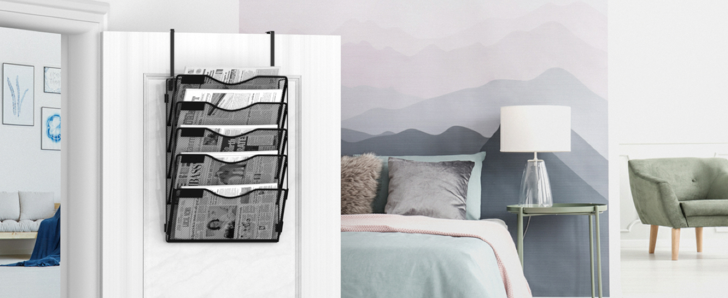BOHDK Wall Organizer 5 Pockets
