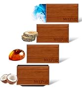 MITINU Car Air Freshener – 4-Pack – Long-Lasting Scents with Metal Clip – Amber, Ocean, Teak & Co...