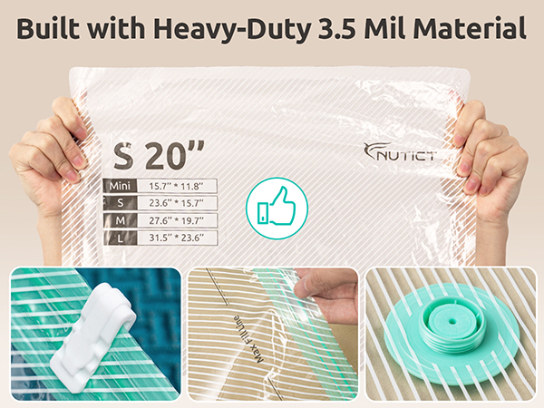 travel vacuum storage bags with pump