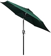 HealSmart 7.5ft Patio Umbrella with Push Button