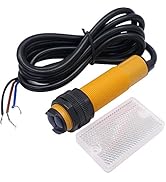 Taiss/ 2m Sensing Feedback Reflex photoelectric Switch Sensor E3F-R2NK 6-36VDC NPN NO(Normally Op...