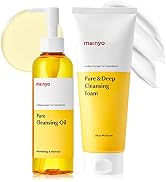MANYO Best Double Cleansing Duo, Pure Cleansing Oil 6.76 fl oz (200ml), Pure & Deep Cleansing Foa...