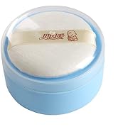 Topwon 3.5'' Baby After-Bath Powder Puff Kit Container Dispensor Case with Sifter | BPA Free (1 P...